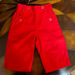 Red pant for girls new without tag